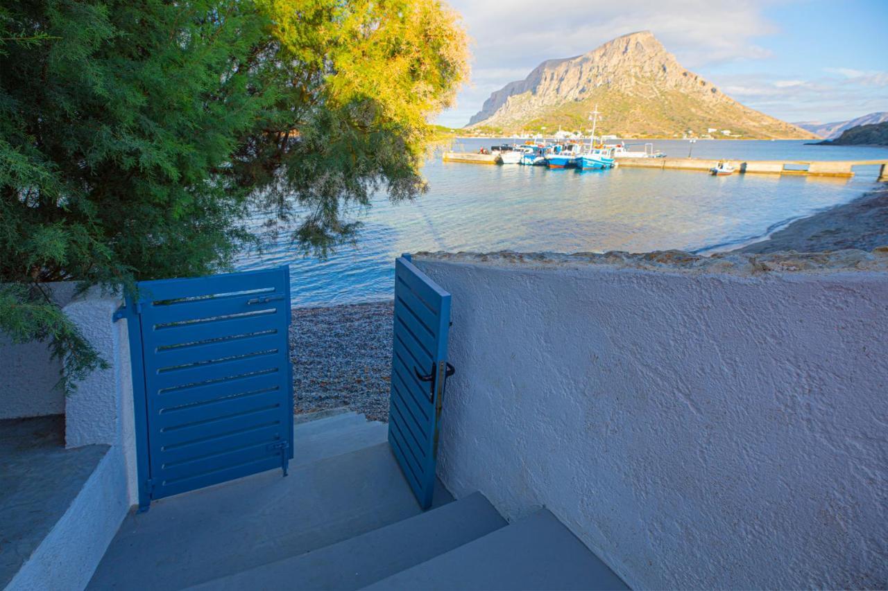 Villa Maria - Seashore Serenity Villa At Myrties Beach Kalymnos Eksteriør billede